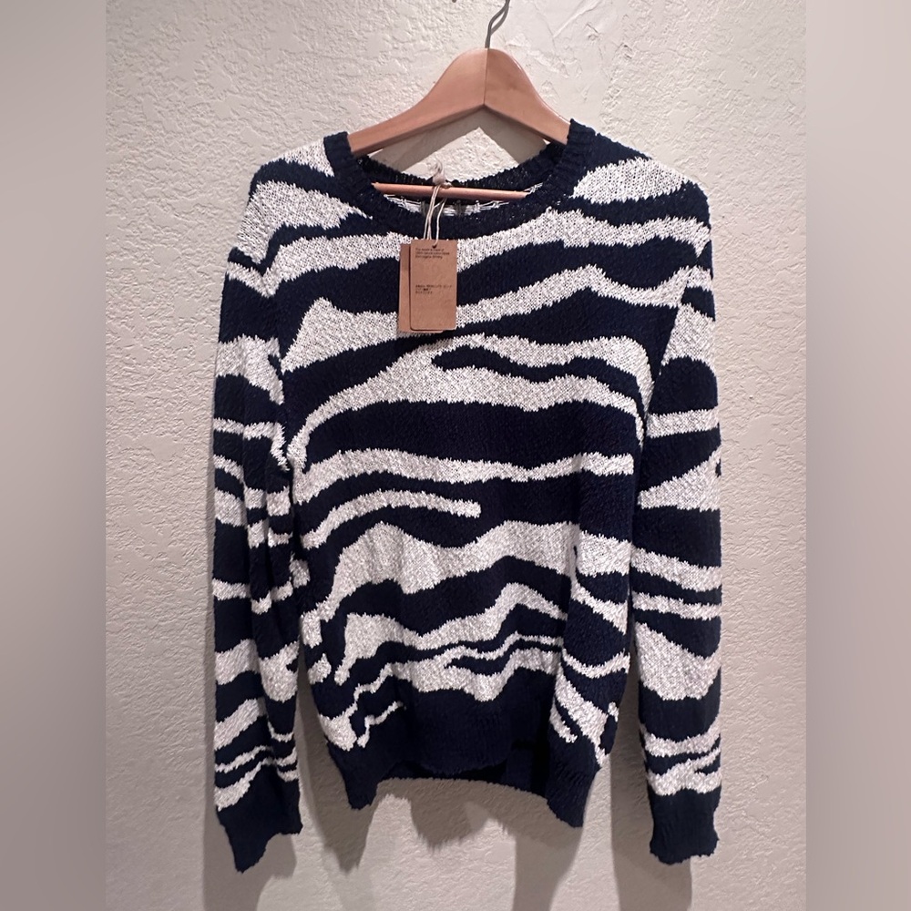 A.P.C. Alastor Wavy Stripe Crewneck Sweater